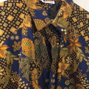 Authentic Batik Men’s Shirt - XL